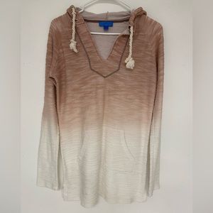 Blue Curl Beachwear Hoodie